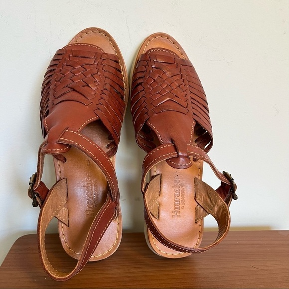 Bearpaw Gloria Saddle Brown Huarache Sandals size 7 - Picture 7 of 7